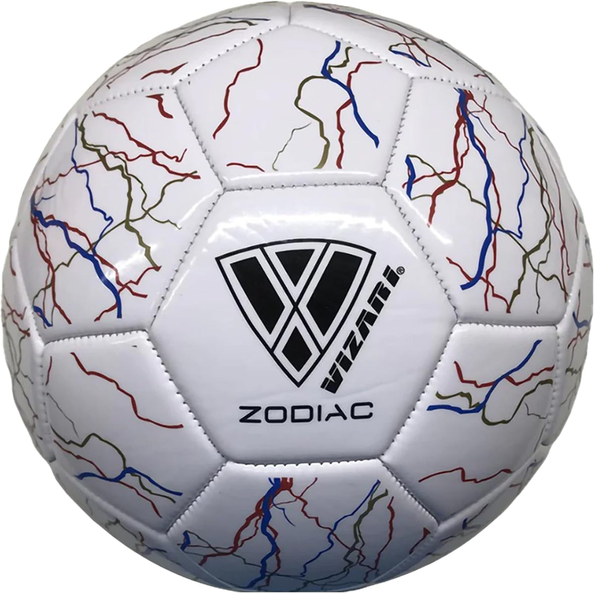 Balón de fútbol Vizari con flores