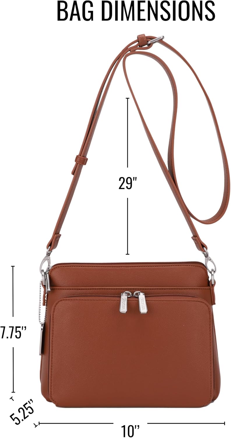 JESSIE&amp;JAMES\/RUGER Athena Everyday Carry Crossbody Bag para mu...