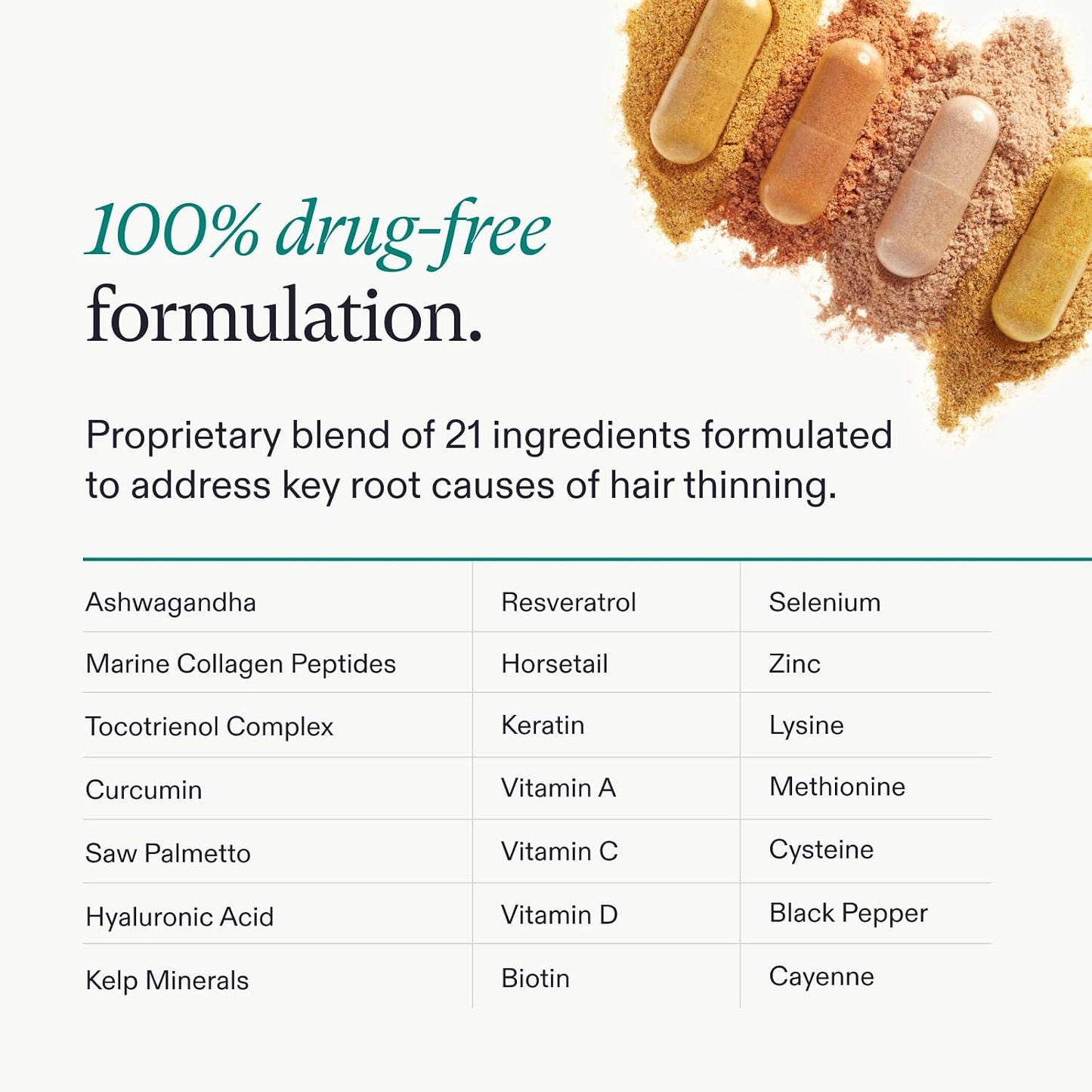 Nutrafol - Suplementos para el crecimiento del cabello femenino, re...