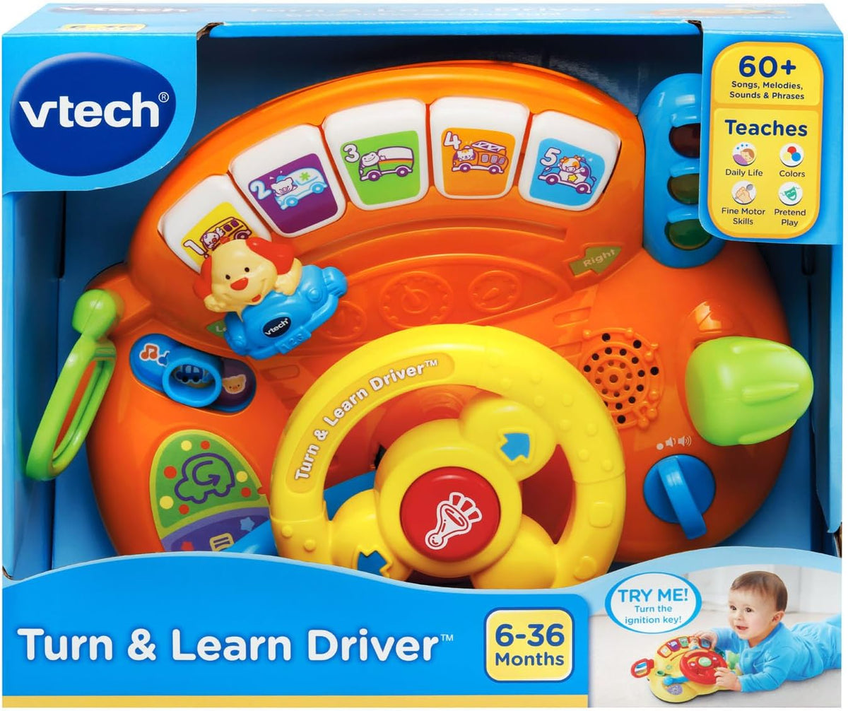 Driver de giro, VTech y aprender, naranja