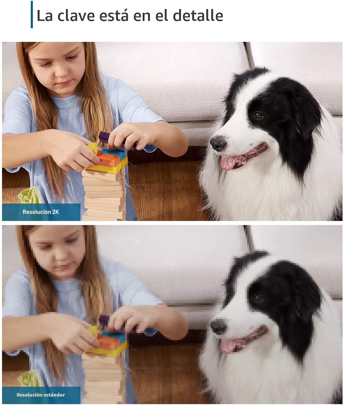 eufy Security Cámara interior E220, cámara para perro\/mascota, Pan...