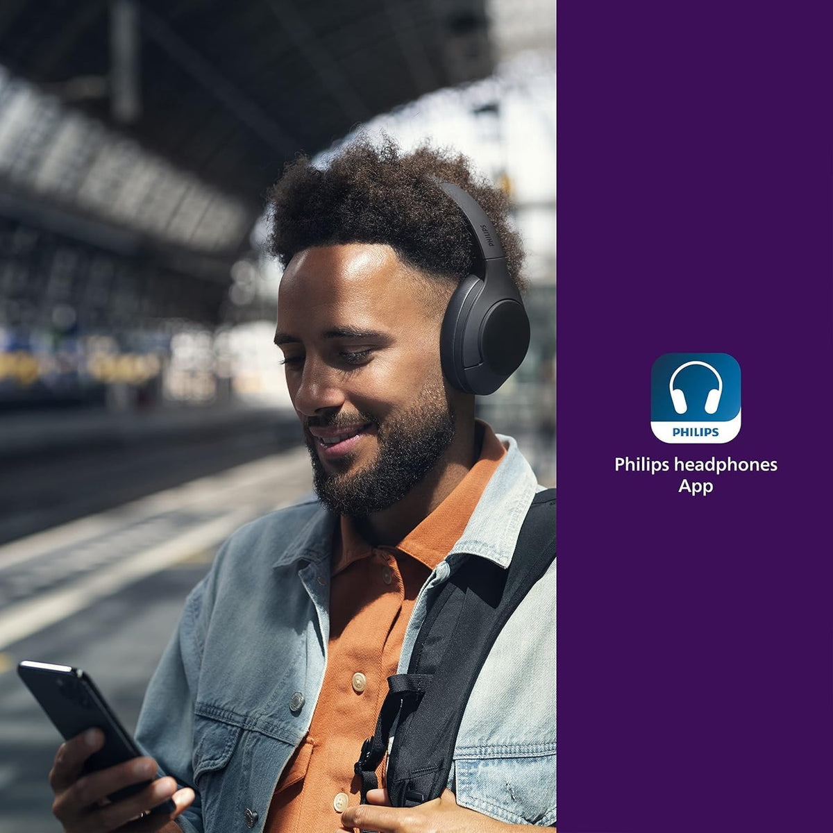 PHILIPS H8506 Auriculares inalámbricos sobre la oreja con cancelaci...