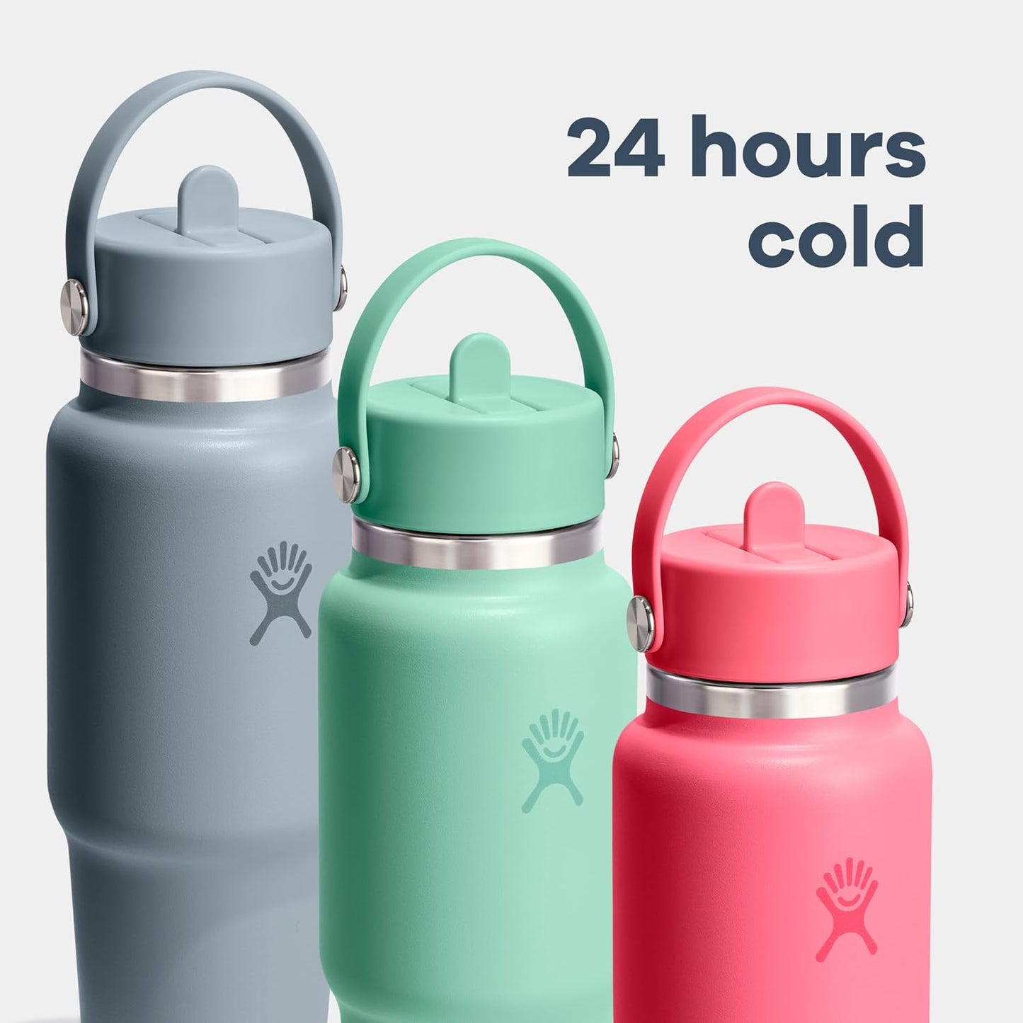 Hydro Flask Botella de agua de viaje \u2013 Acero inoxidable aislad...