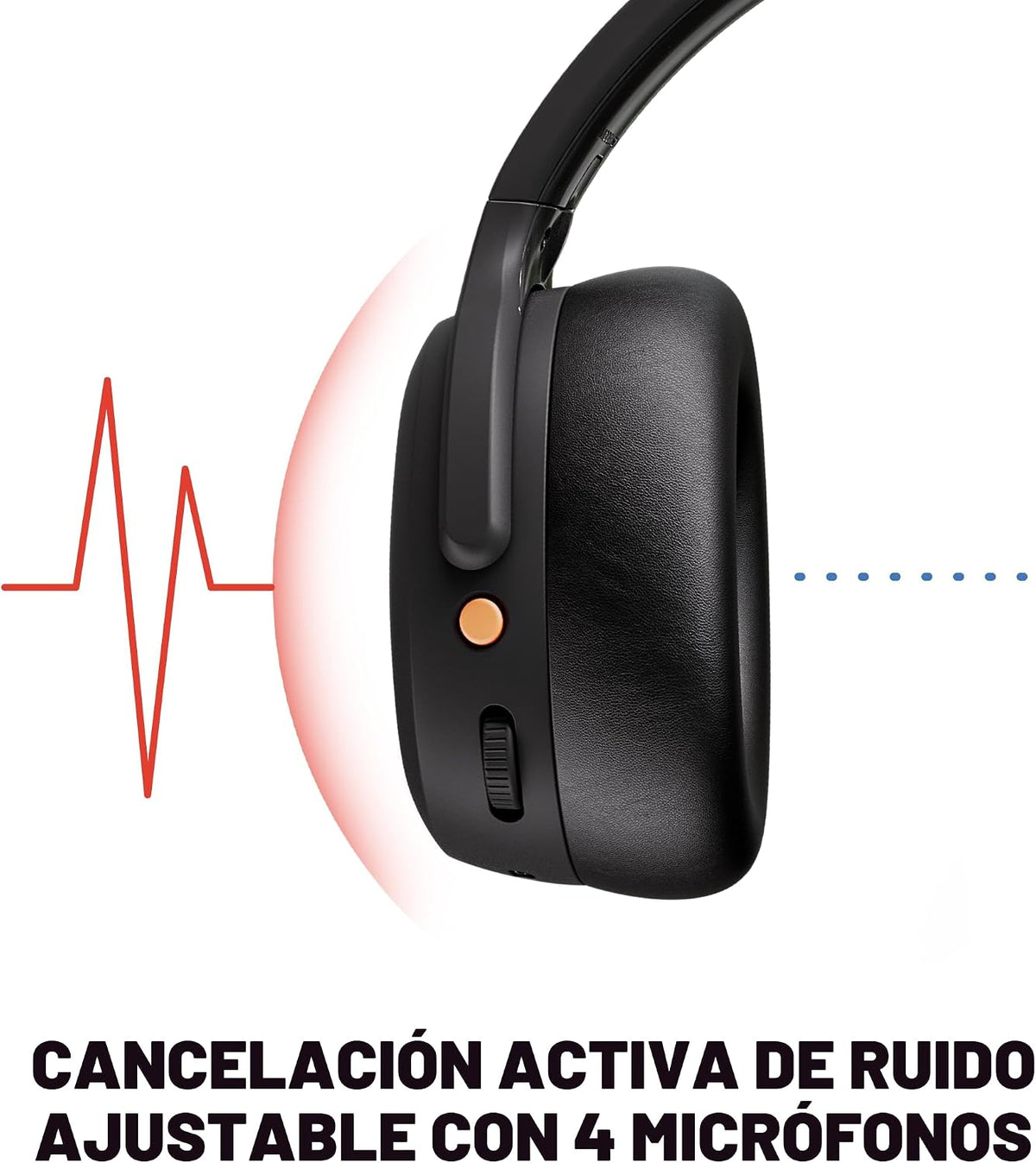 Auriculares Skullcandy Crusher ANC 2 inalámbricos sobre la oreja Bl...