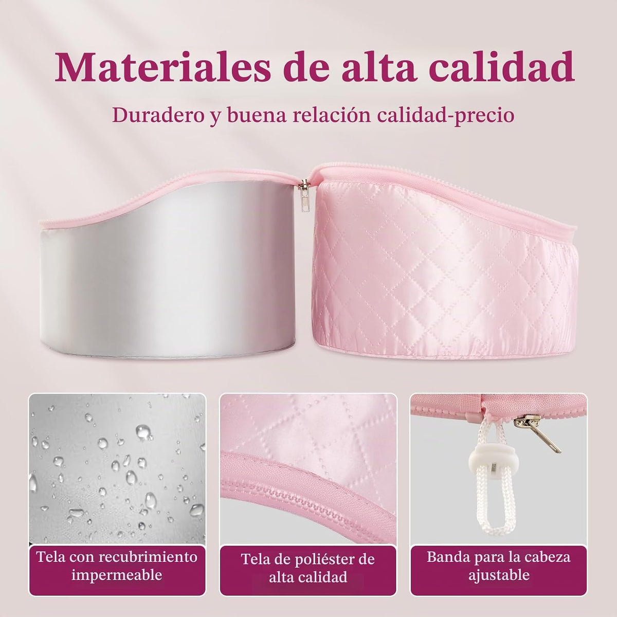 Gorro térmico para acondicionamiento profundo: 10 niveles, se calie...