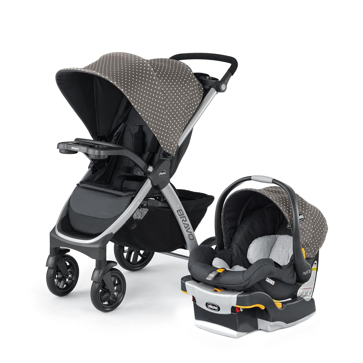 Chicco Bravo - Cochecito 3 en 1 con sistema de asiento de coche par...