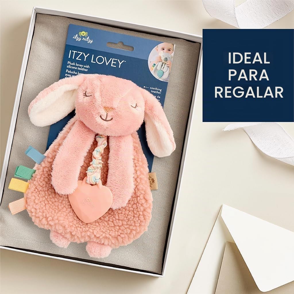 Itzy Ritzy - Itzy Lovey incluye mordedor - Baby Lovey con mordedor,...