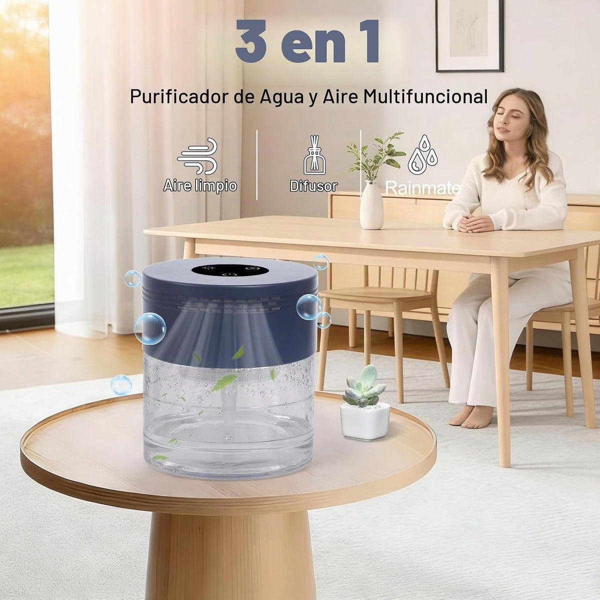 Purificadores de aire de agua para el hogar, purificadores de aire...