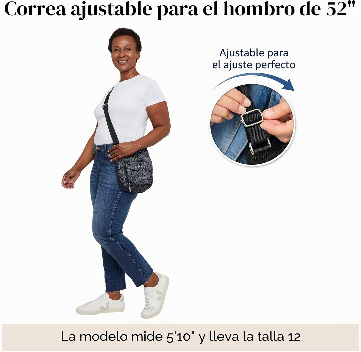 Bolso cruzado Baggallini para mujer