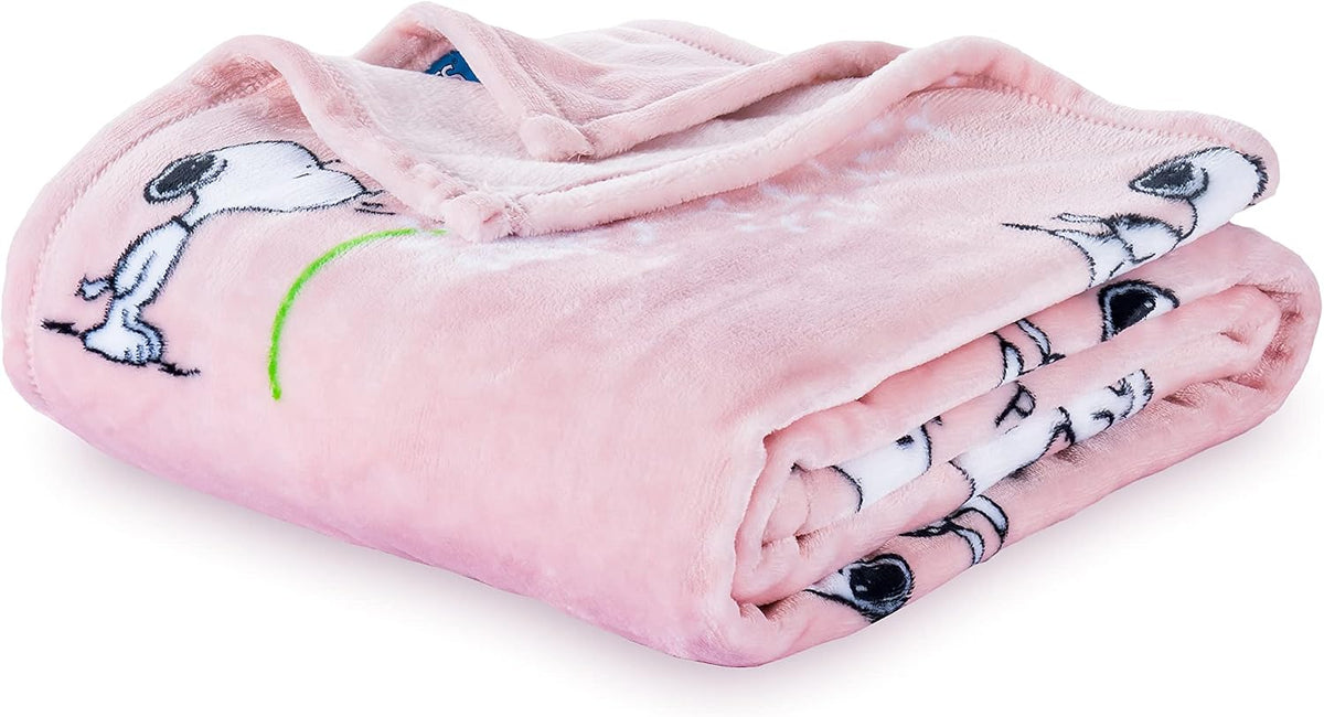 Berkshire Blanket Peanuts® VelvetLoft® - Manta de felpa de Snoopy c...