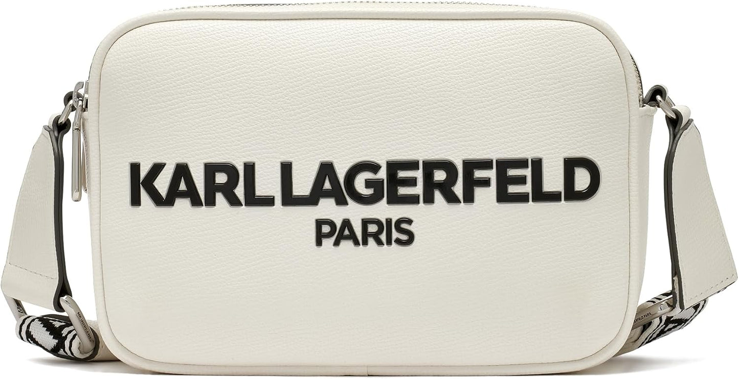KARL LAGERFELD Bandolera lisa Maybelle con logo de mujer