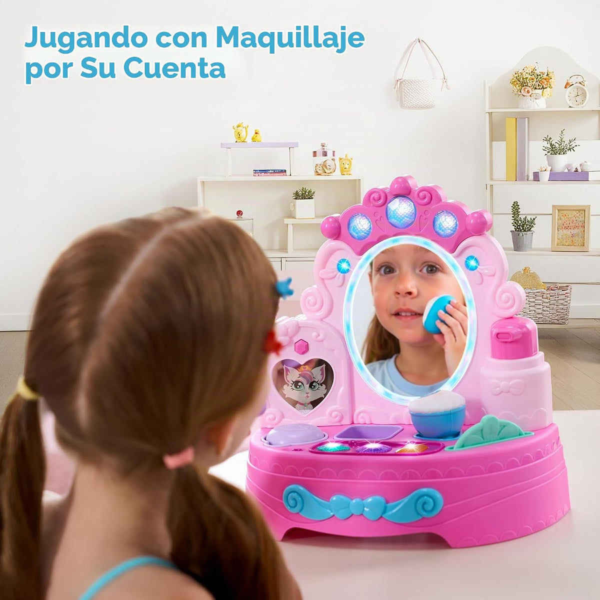 lalalark Espejo de Tocador para Niños Pequeños y Bebés, Juego de To...