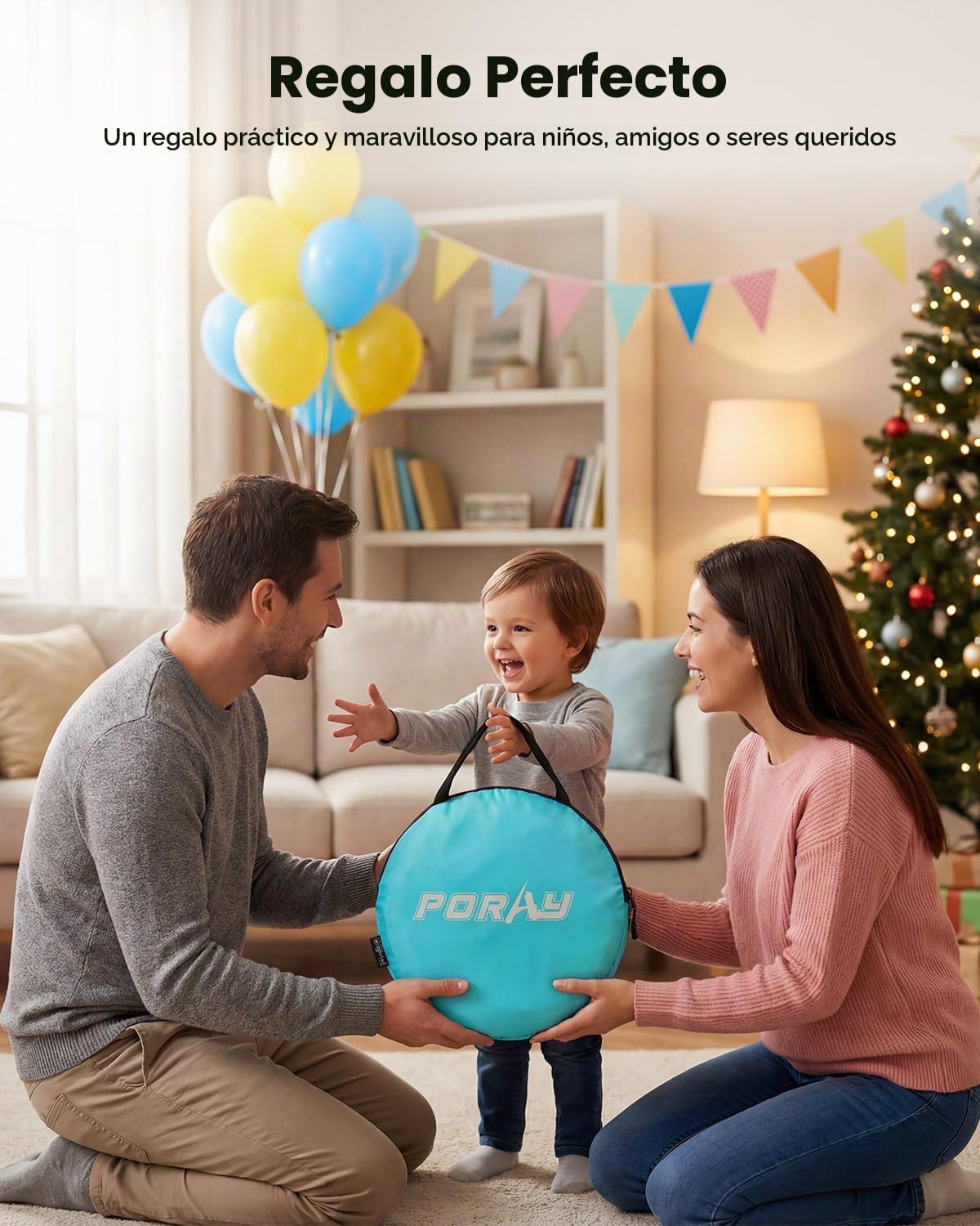 Poray Tienda de campaña emergente para bebé Tienda de privacidad pa...