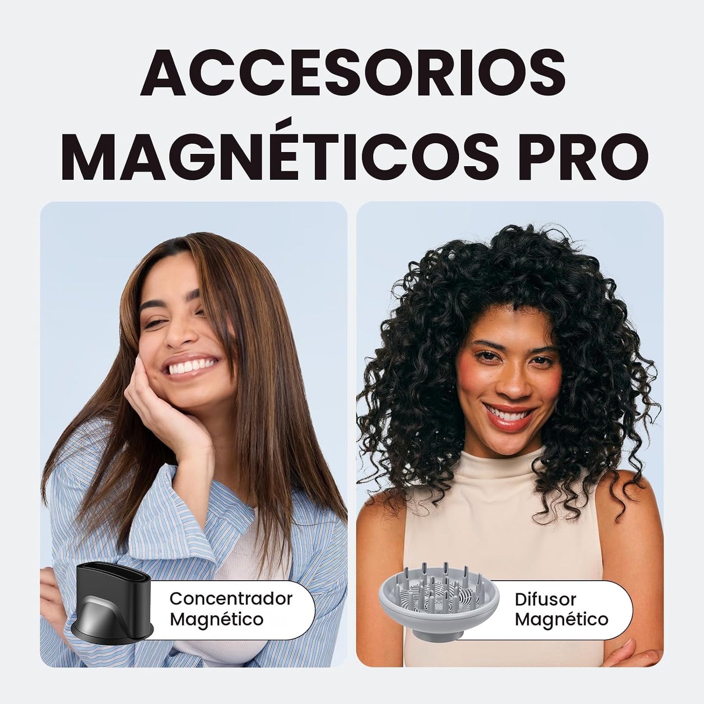 Secador de pelo, Wavytalk Turblow Pro secador de pelo de secado ráp...