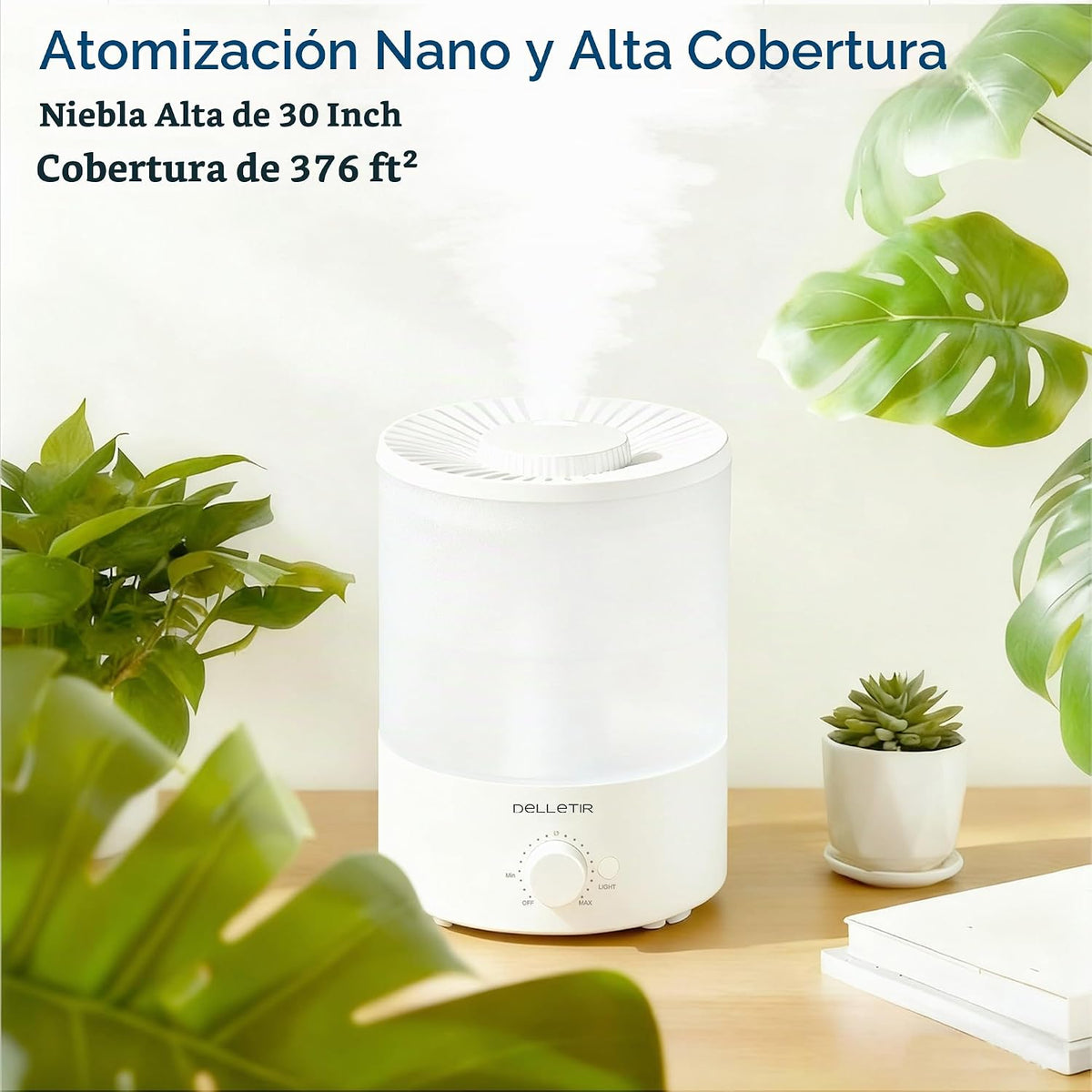 Delletir - Humidificadores de niebla fría para bebés, dormitorio, g...