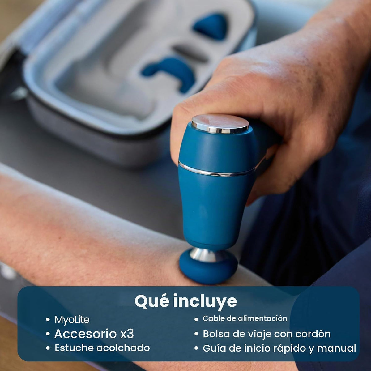 Nobol MyoLite® - Pistola de masaje portátil para recuperación muscu...