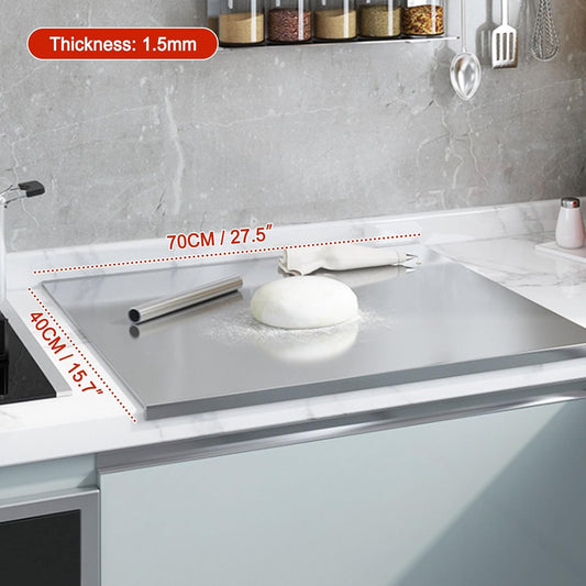 Tablas de cortar de acero inoxidable para cocina, tablas de cortar...