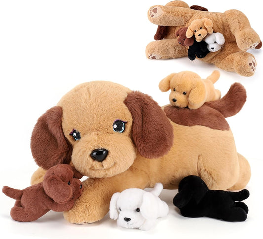 gnomantic Animales de peluche para perros con bebés en el interior,...