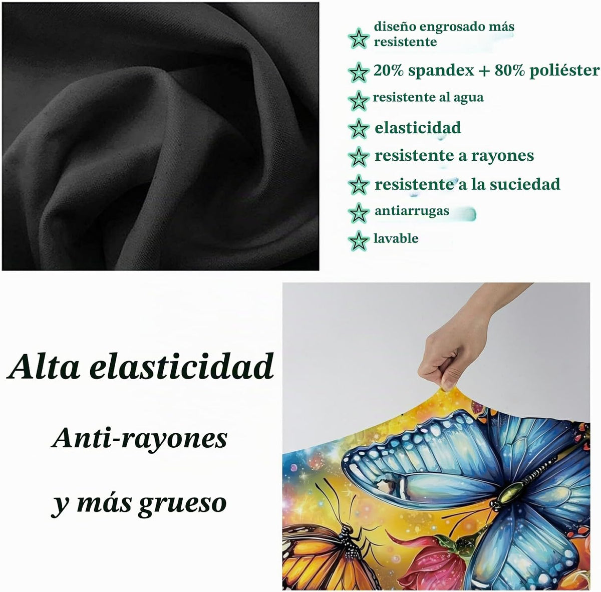 BWEGRHE Funda protectora de maleta más 1 etiqueta de equipaje adecu...