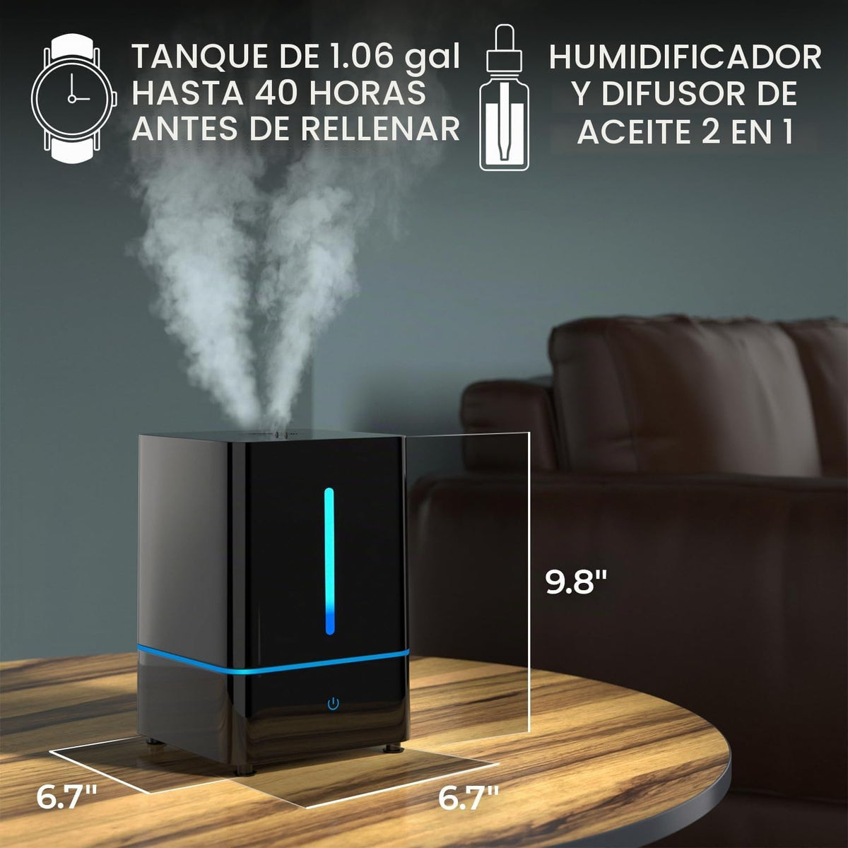 Everlasting Comfort - Humidificadores para dormitorio (4L) \u2013 H...