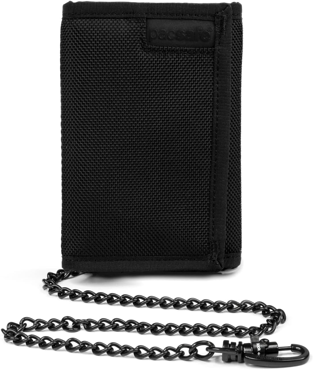 PacSafe Rfidsafe Z50 Rfid Bloqueo Tri-fold Cartera de viaje negra,...