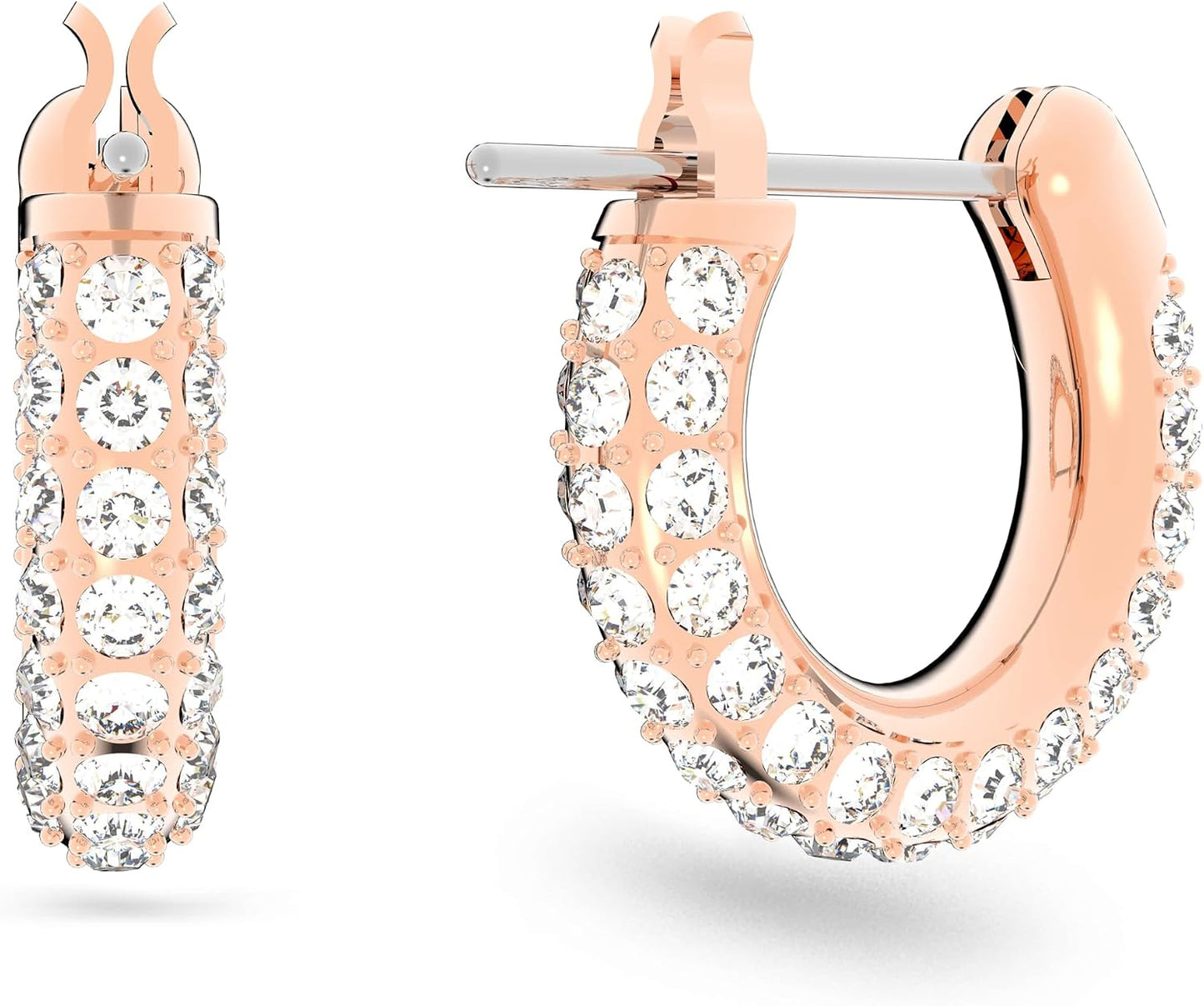 Colección de joyas de aretes Swarovski con cristal de piedra en for...