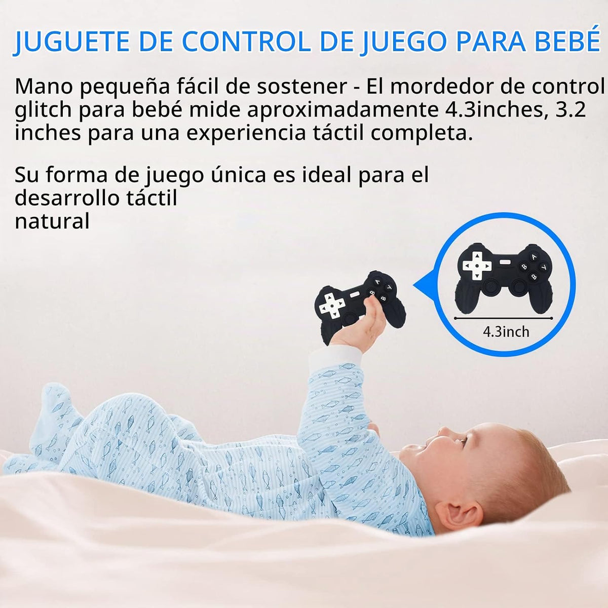 Juguetes de dentición con control remoto genial para bebés de 0-6 y...