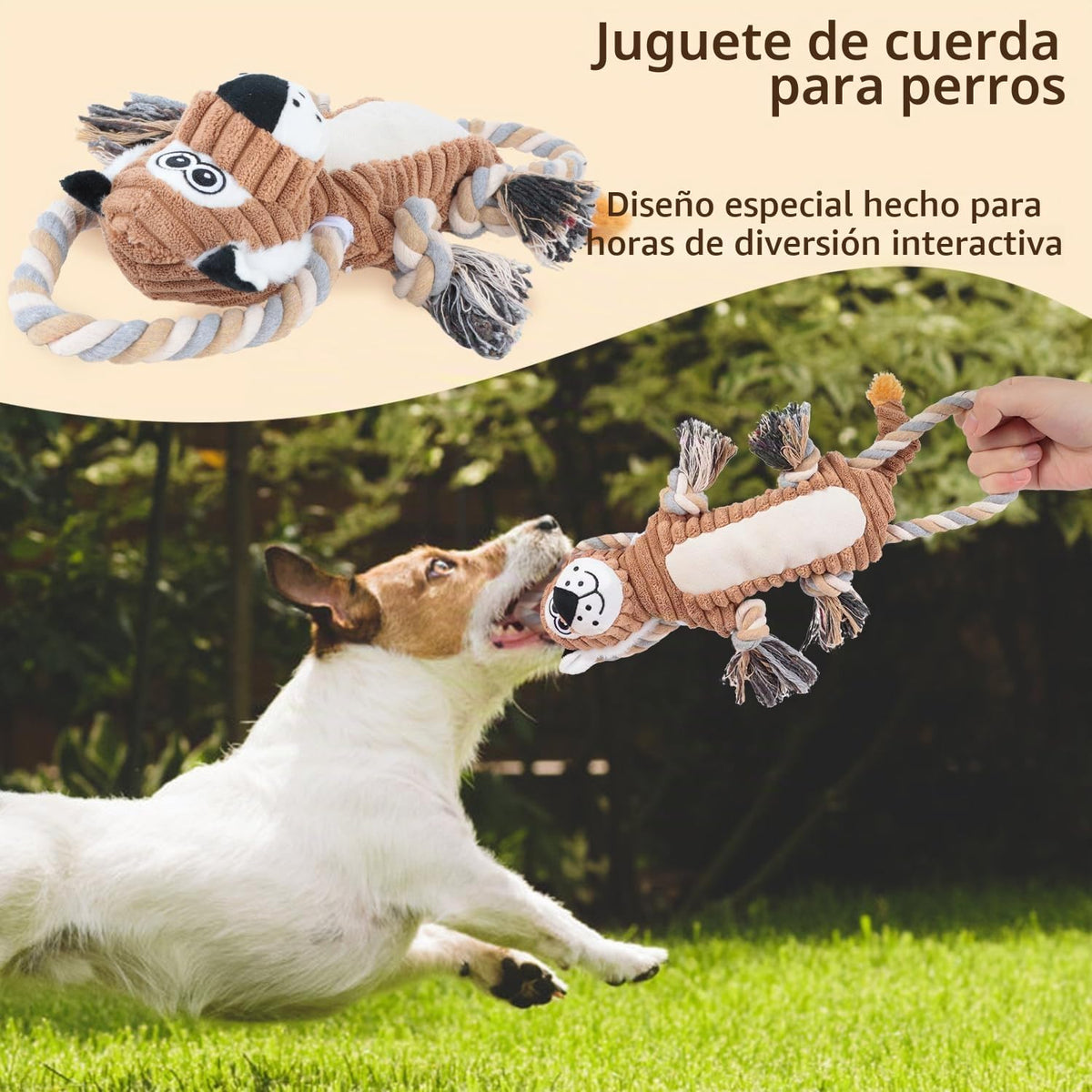 CneeeeeB Juguetes Chirriantes para Perros Interactivos Duraderos co...