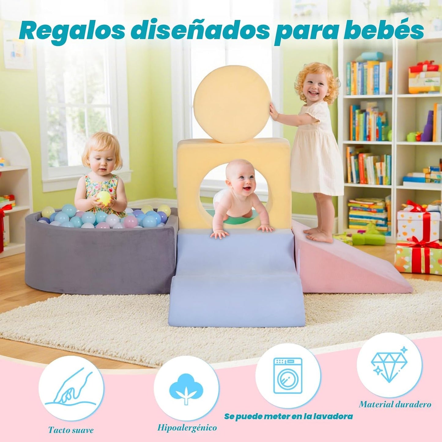 HHH HIKECUCAN Juguetes de escalada para niños pequeños de 1 a 3 año...