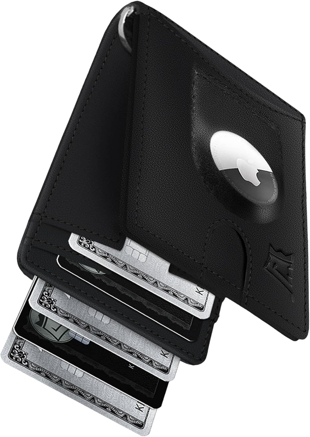 Kings Loot Billetera inteligente rastreable para Airtag para hombre...