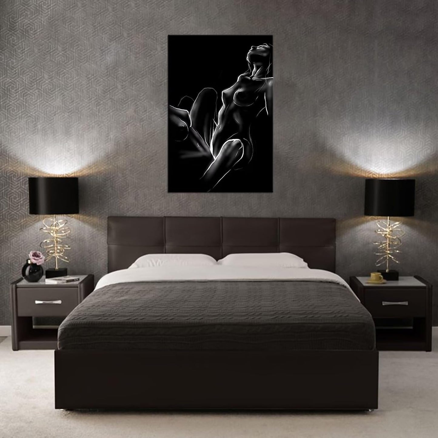 Imágenes lesbianas abstractas en blanco y negro para parejas amor l...