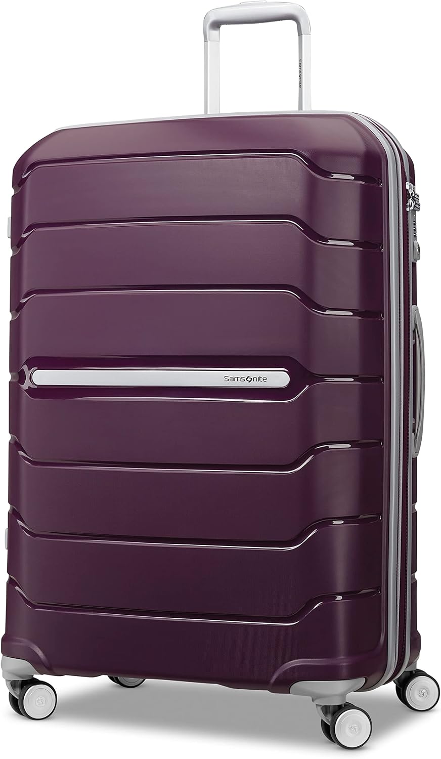 Samsonite Freeform de carcasa rígida expandible con ruedas giratori...