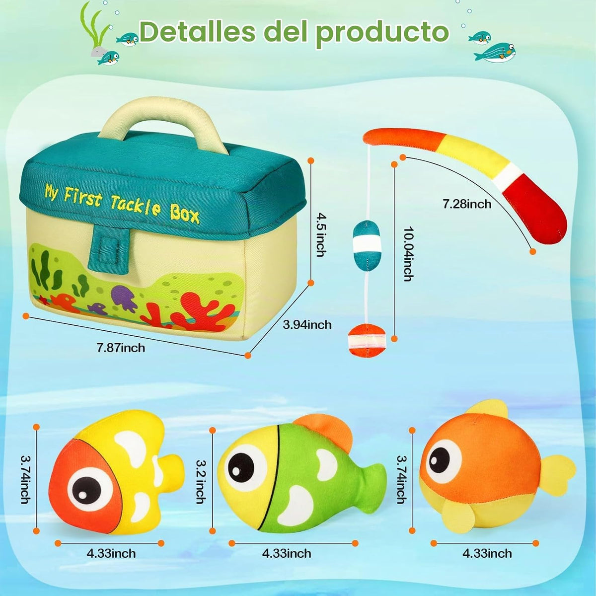 KMUYSL Juguetes para bebés 0-3-6-9-12 meses, mi primer juego de jug...