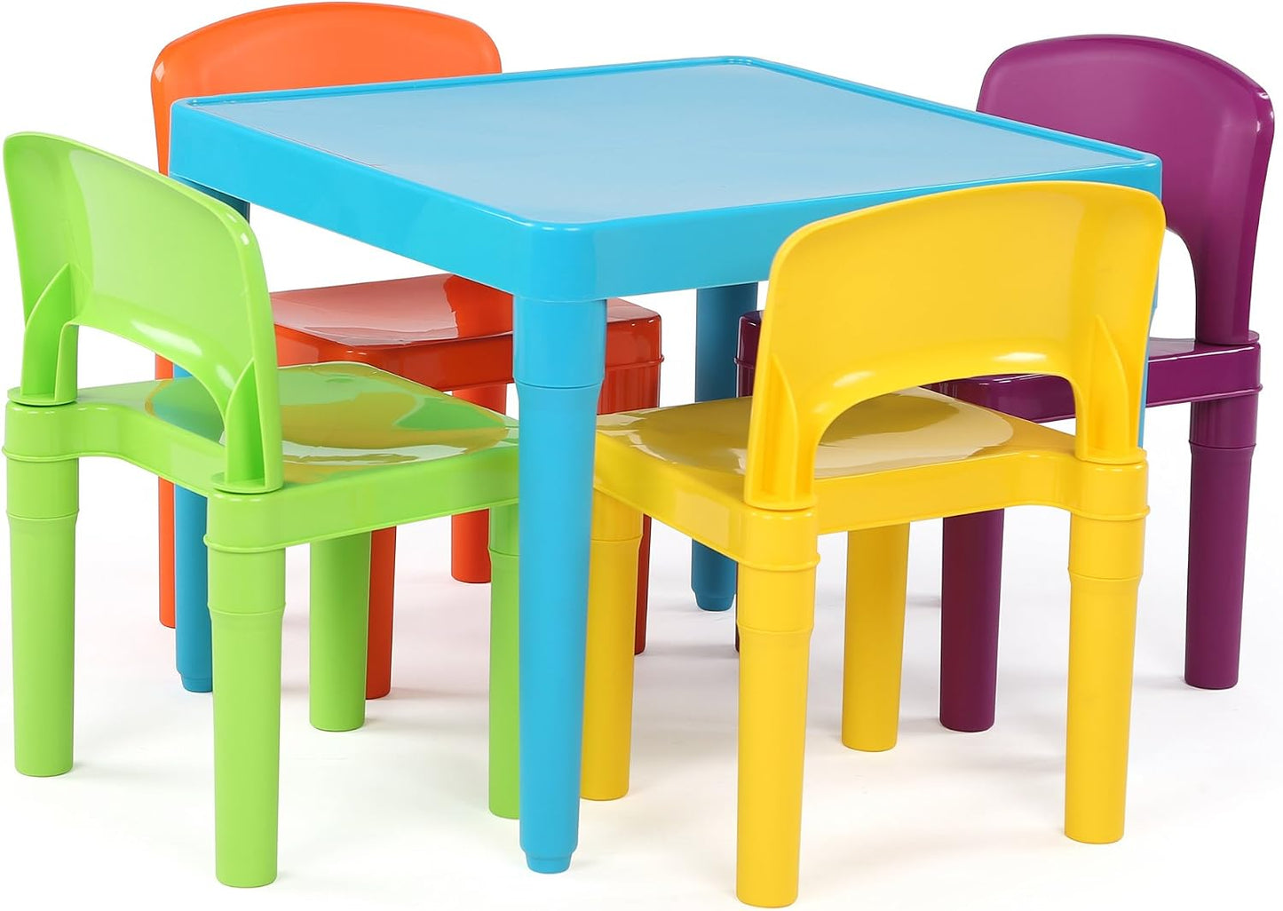 Humble Crew Juego de mesa y silla para niños, interior y exterior,...