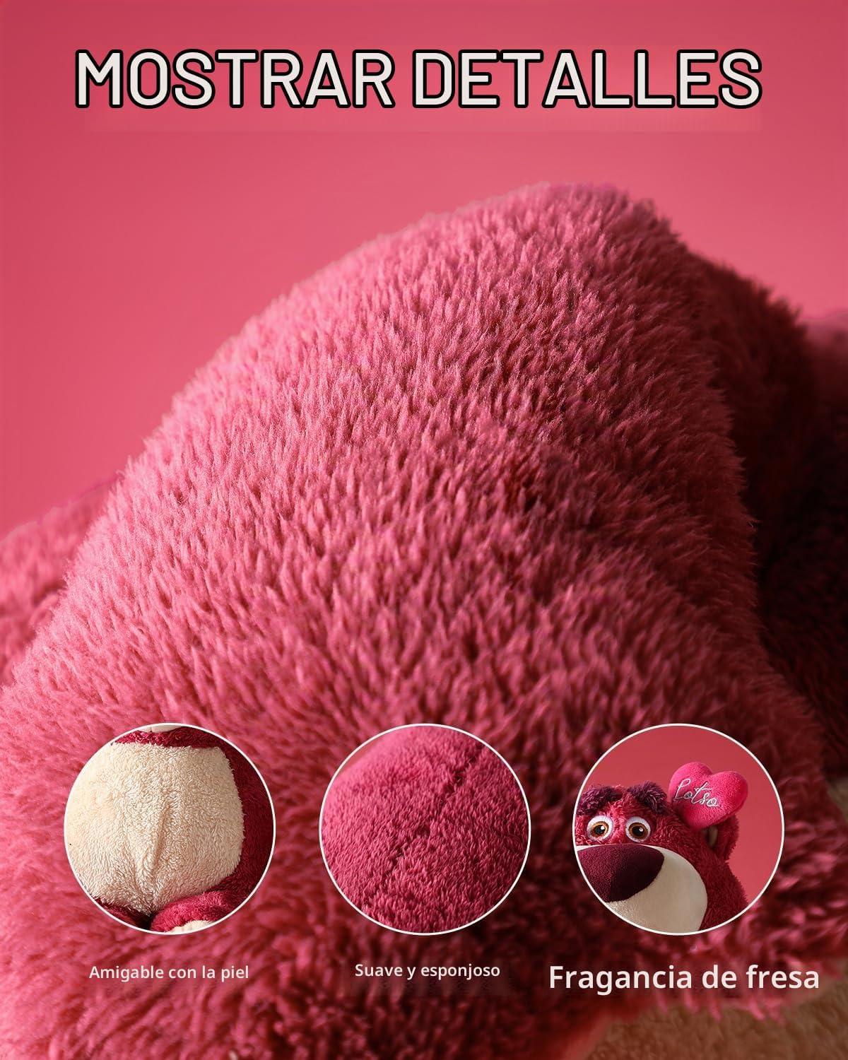 MINISO Disney Toy Story Lotso - Peluche de peluche perfumado de fre...
