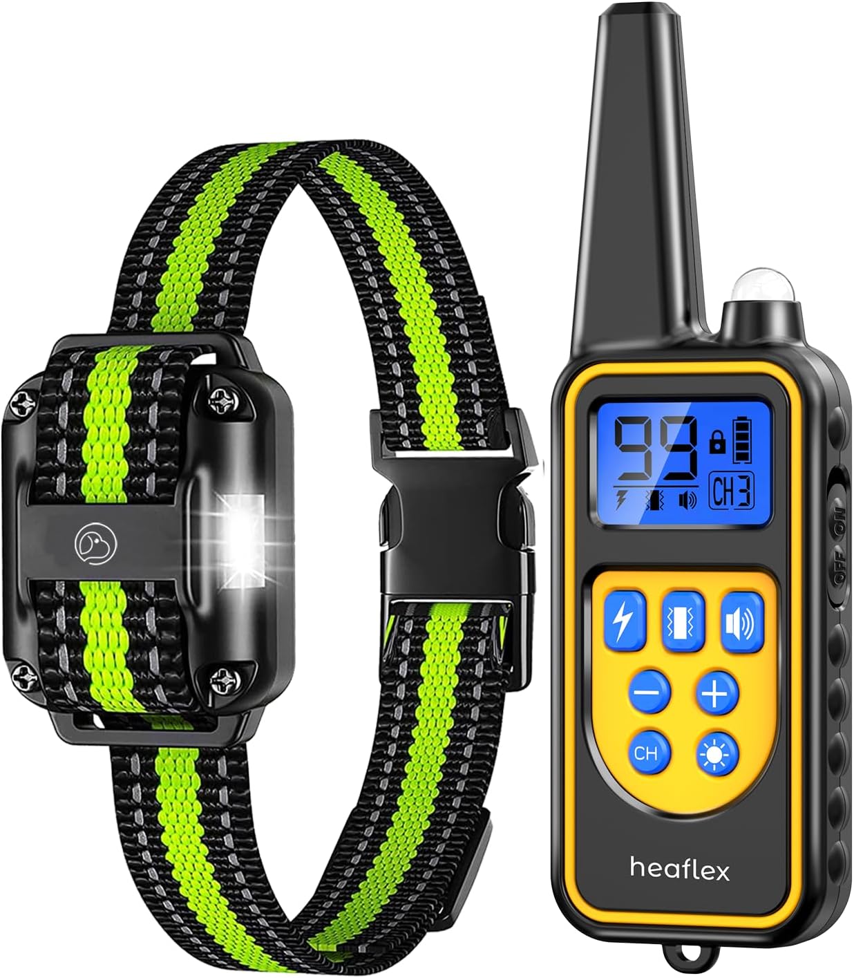 Heaflex Collar Eléctrico de Entrenamiento para Perros con Control R...