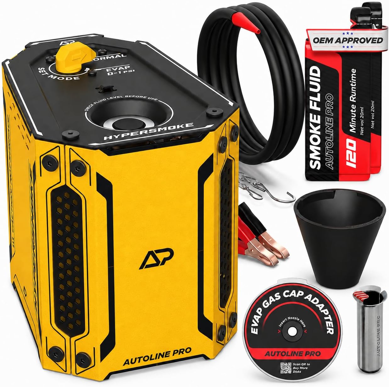 AutoLine Pro HyperSmoke™ Máquina de humo automotriz EVAP Probador d...