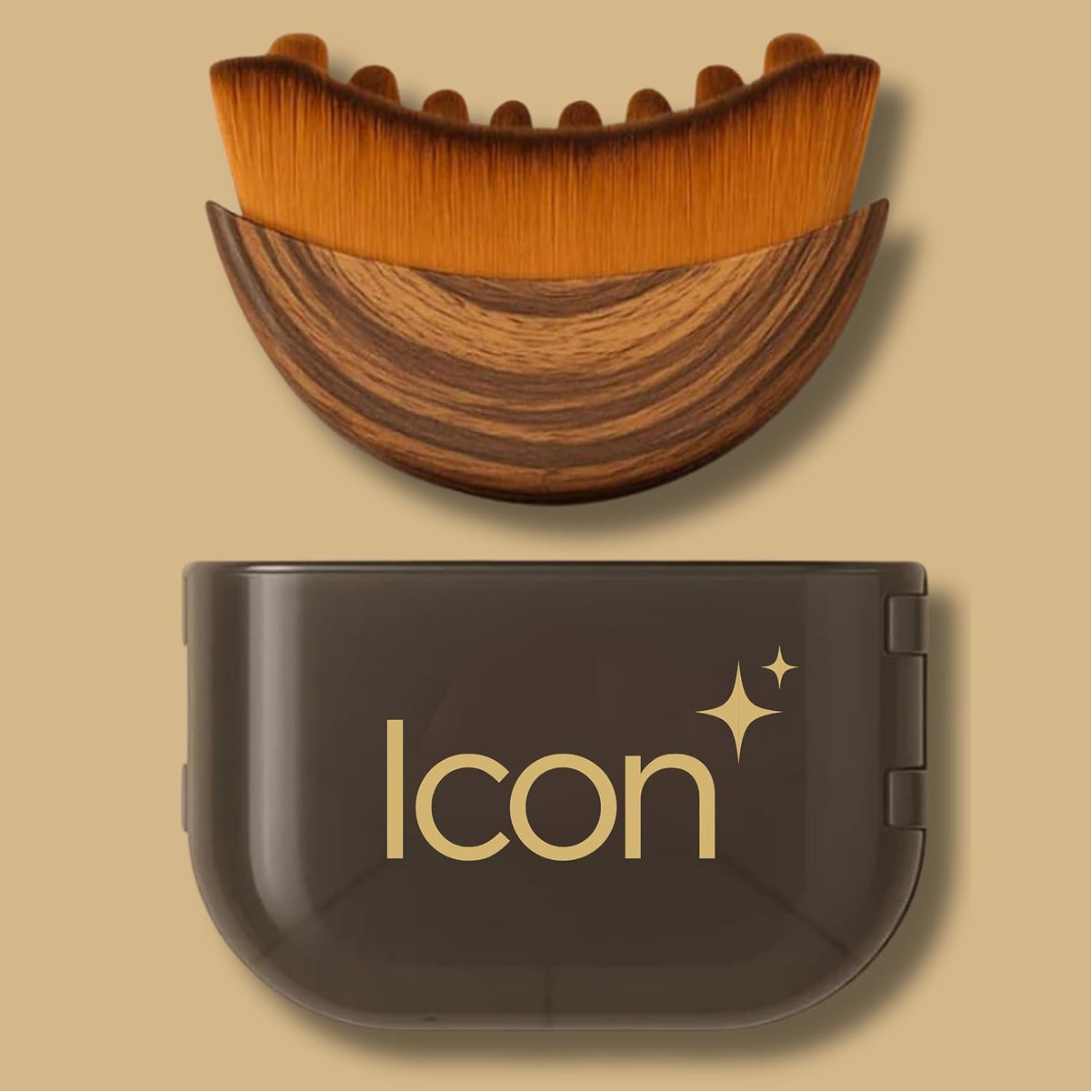 ICON - Cepillo facial de contorno linfático para drenaje linfático...