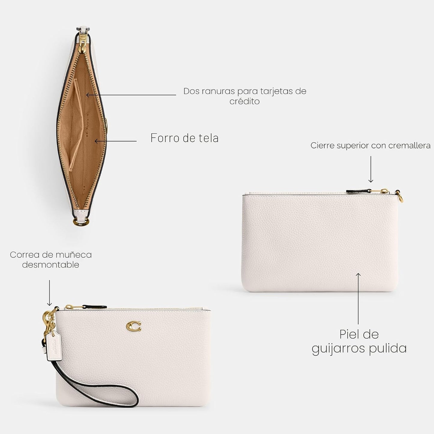 COACH Pulsera pequeña esencial