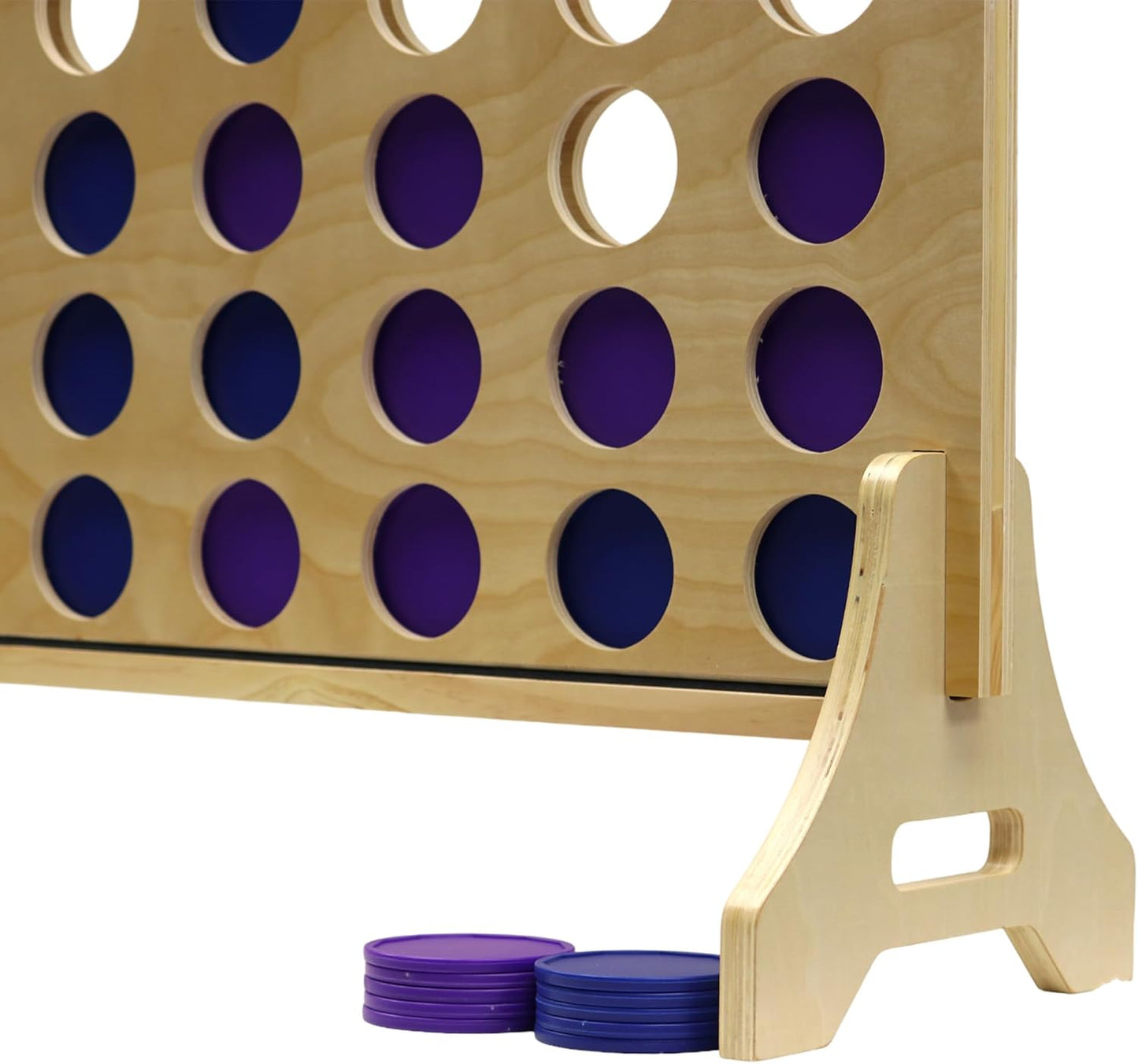 Tailgating Pros Cuatro Gigante Premium en una Fila con Estuche de T...