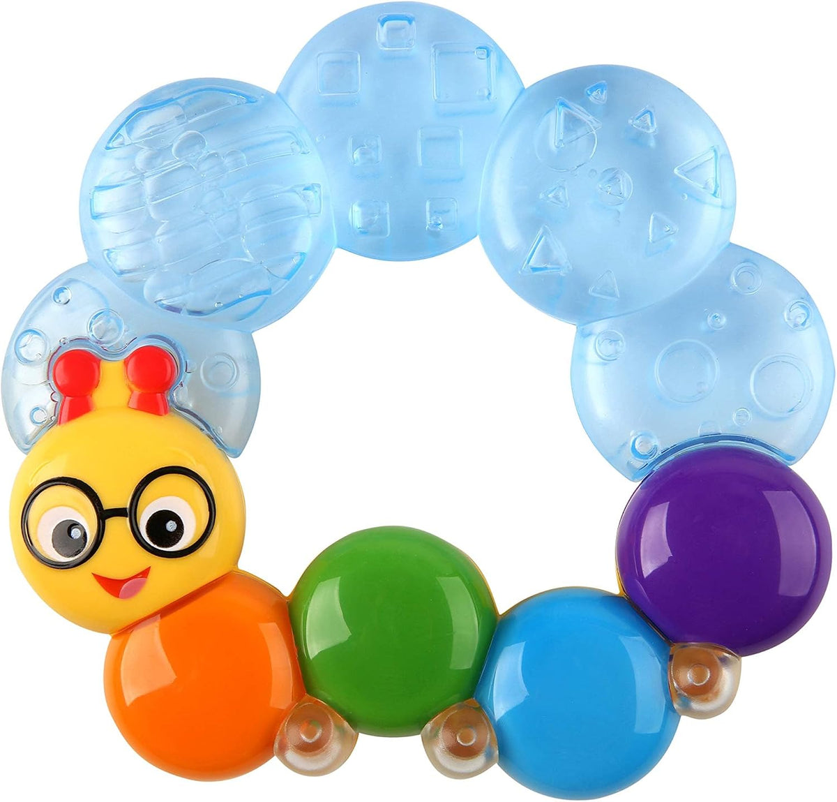 Baby Einstein Teether-Pillar Rattle and Chill - Juguete para dentic...