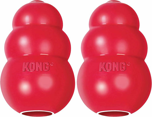 Juguete masticable clásico KONG para perros - Juguete para buscar y...