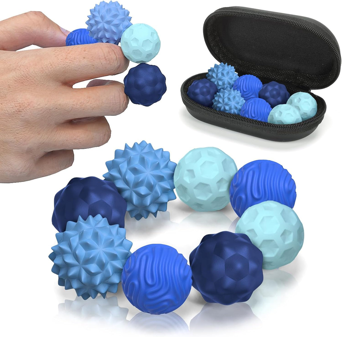 Pelotas magnéticas para adultos y adolescentes, juguetes silencioso...