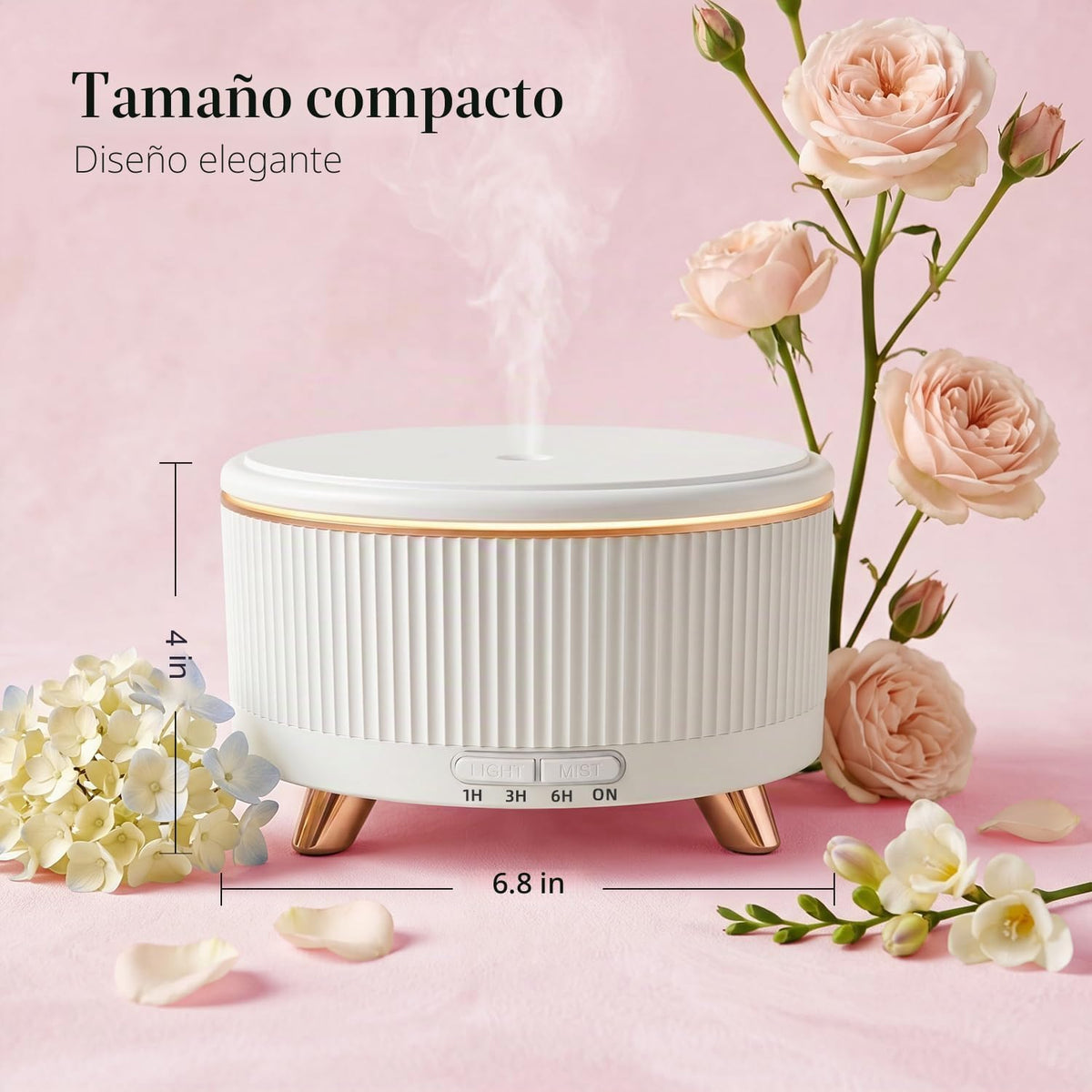 COOKMEX difusor del aceite esencial de 16.9 fl oz, difusor ultrasón...
