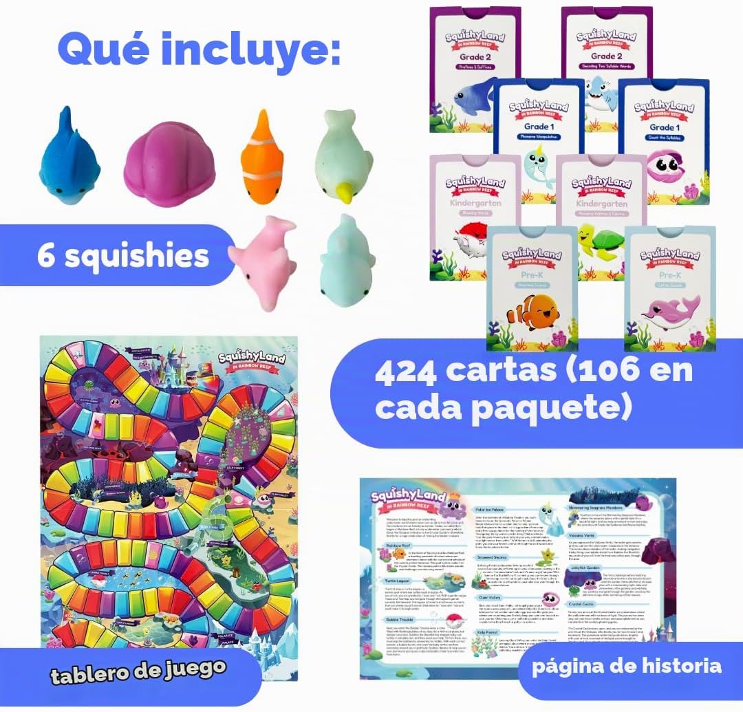 The Fidget Game SquishyLand in Rainbow Reef - Actividades educativa...