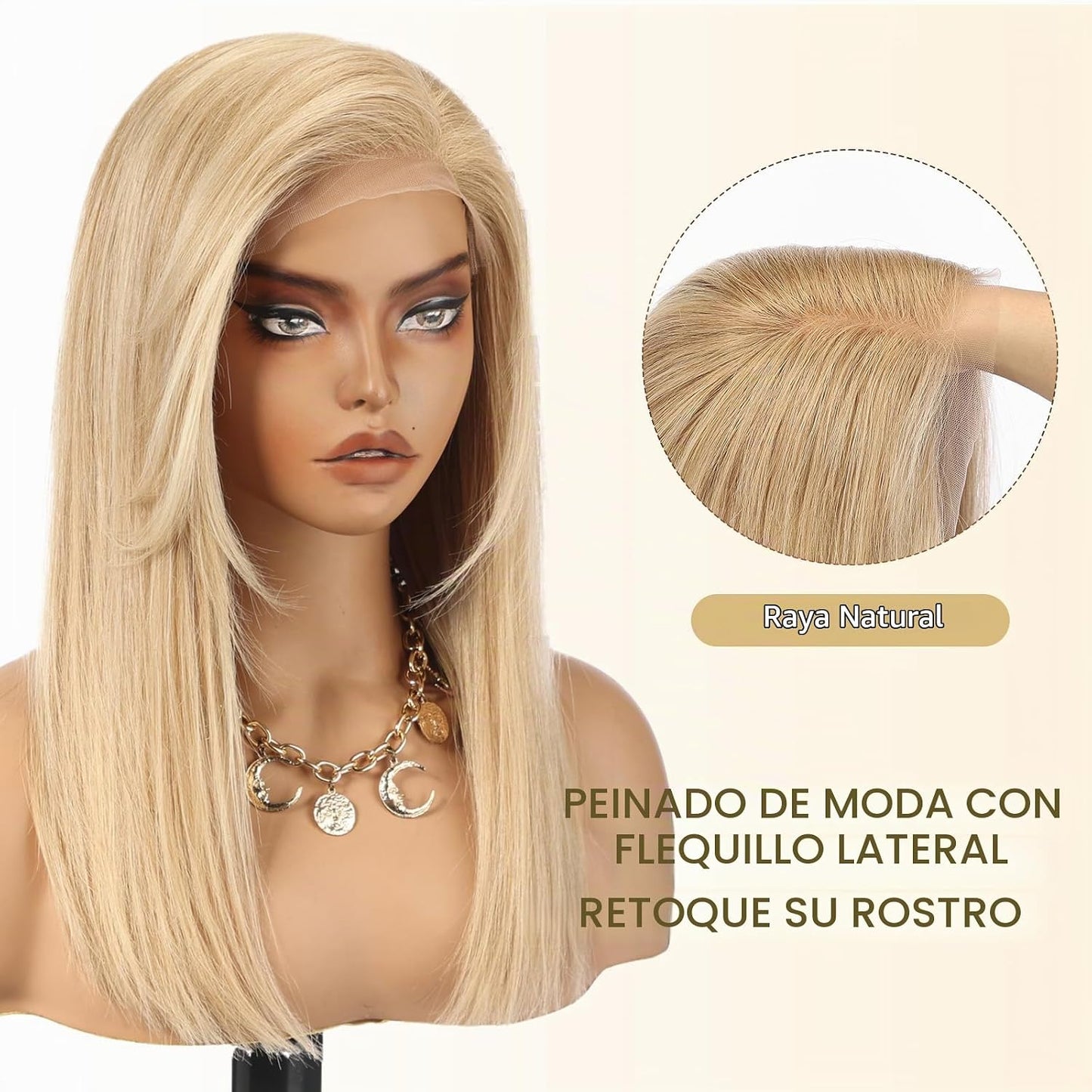 Wear but free KKU - Pelucas de cabello 100% humano para mujer, pelu...