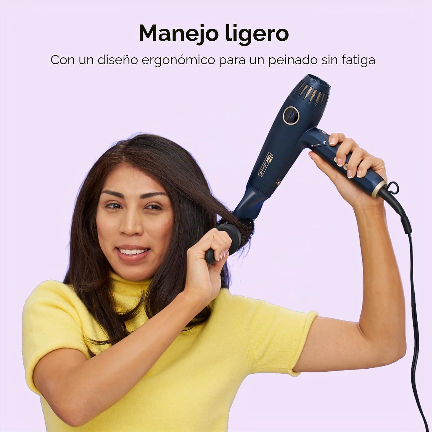 Secador de pelo y peinador múltiple Conair, 1875 W, accesorios de a...