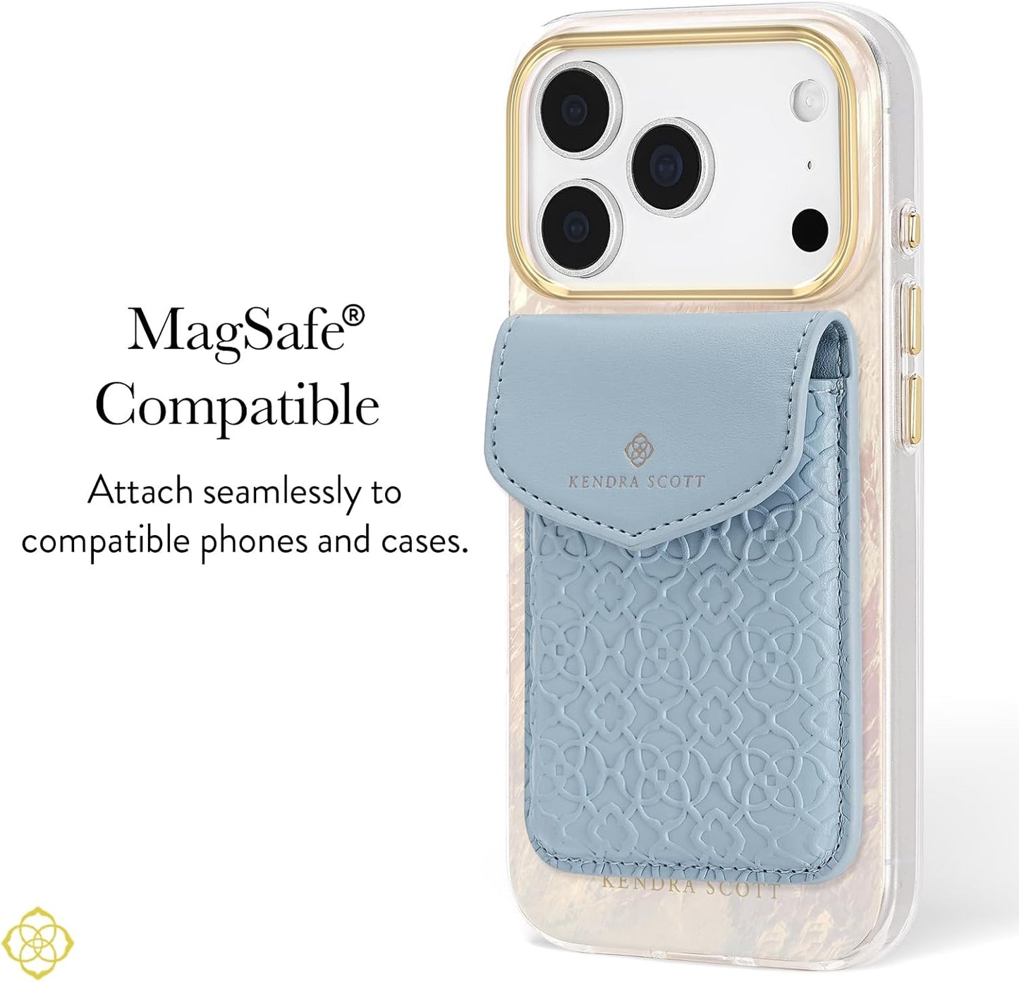 Kendra Scott Snap MagSafe - Billetera\/tarjetero - Compatible con t...