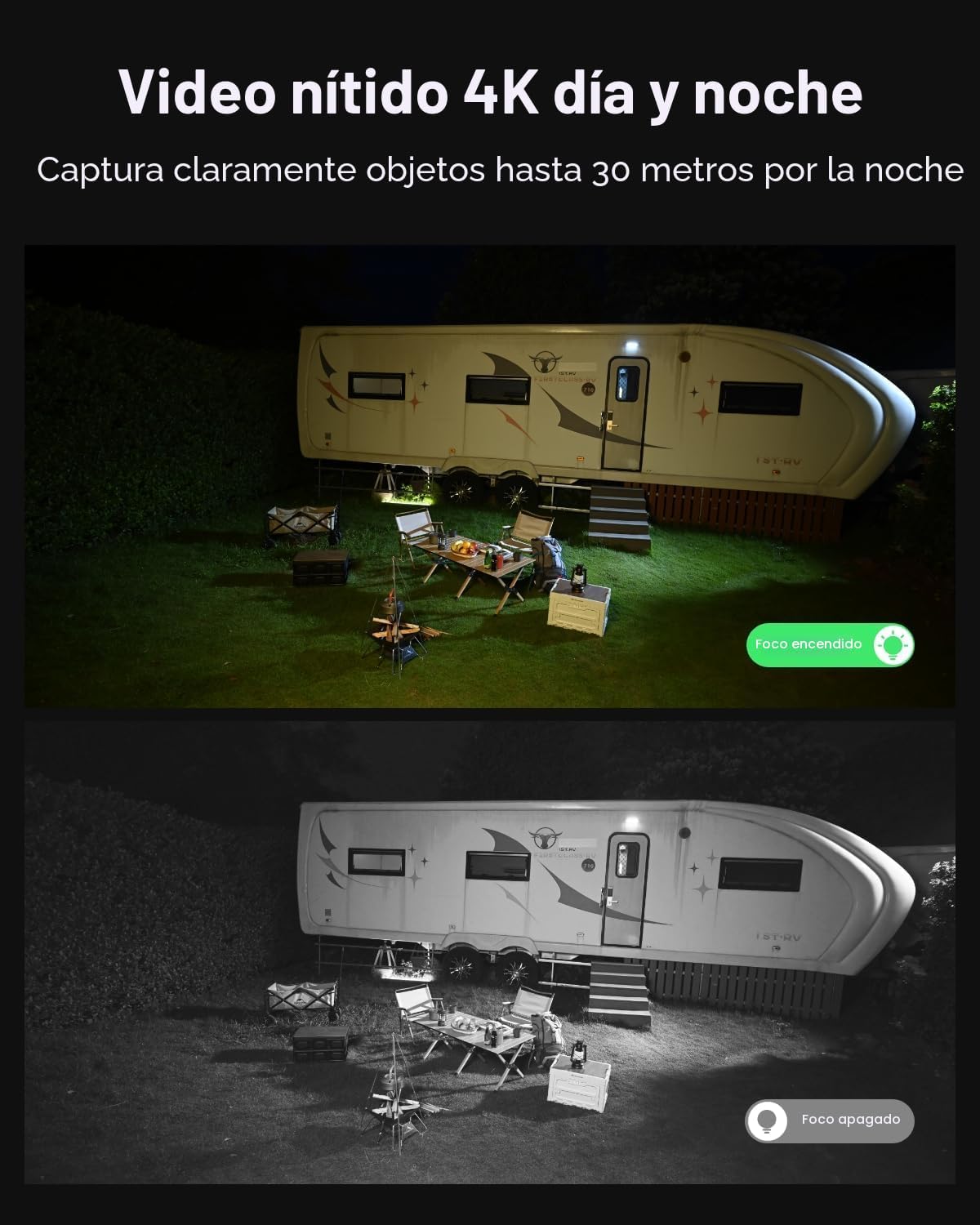 REOLINK Cámara de seguridad celular dual de la lente 4K al aire lib...