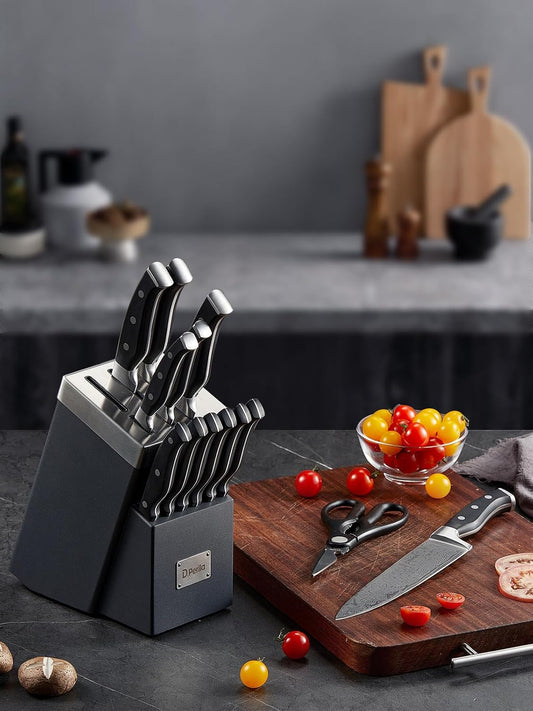 D.Perlla - Juego de cuchillos de cocina con tecnología avanzada de...